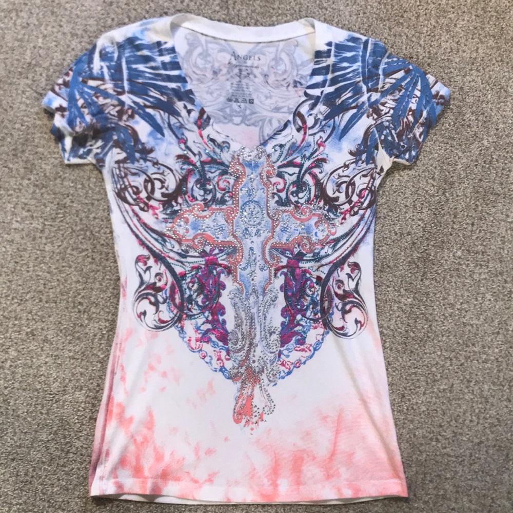 Angels and diamonds tee shirt